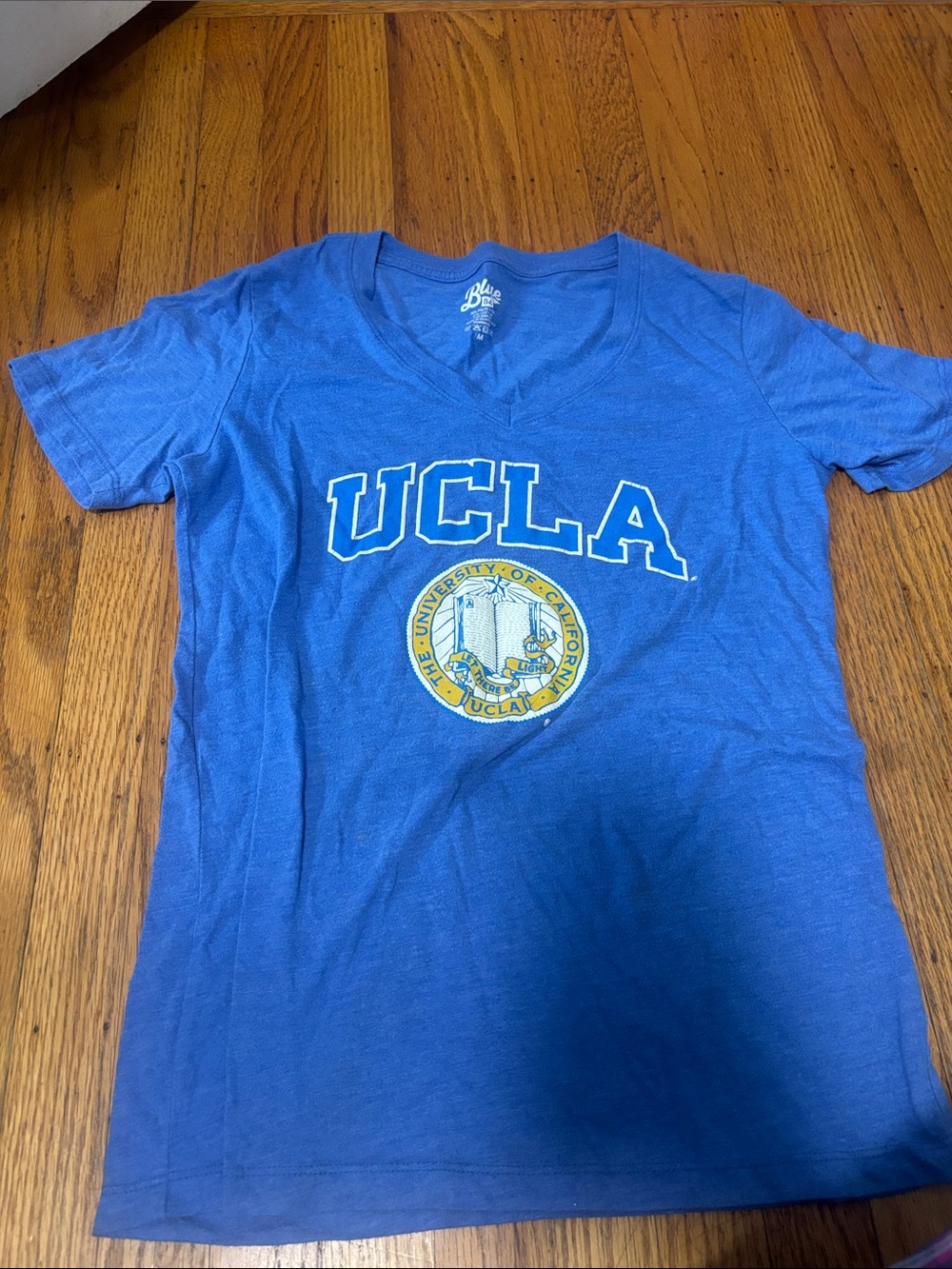 Blue 84 Royal Blue UCLA V-Neck Short Sleeve Tee